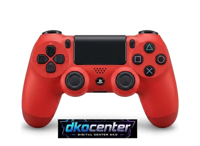 دسته بازی پلی استیشن ۴ سونی مدل Ps4 رنگ قرمز — تصویر ۵