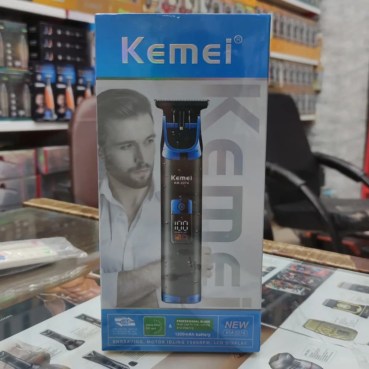 ماشین اصلاح کیمی مدل KM-2274 — تصویر ۷