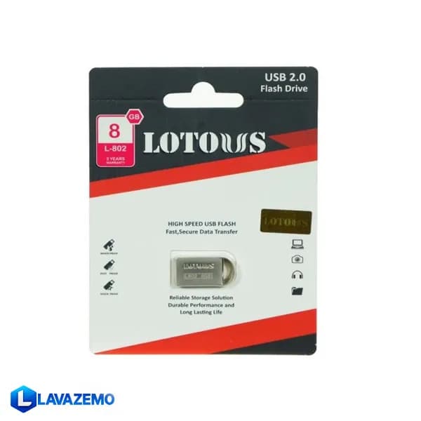 فلش مموری لوتوس مدل L802 ظرفیت ۸ گیگابایت — تصویر ۲