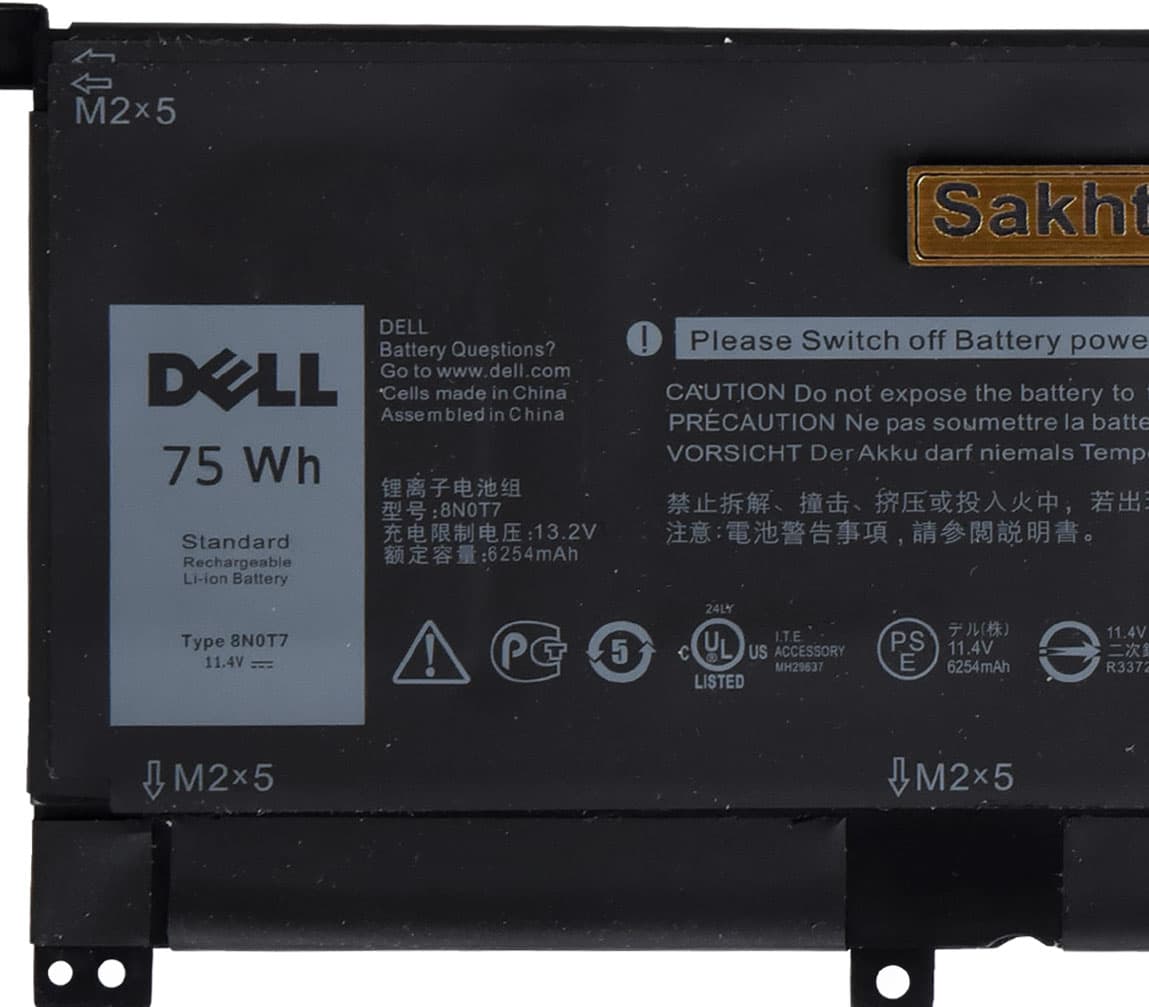 باتری اورجینال لپ تاپ دل Dell XPS 15 9575 / Precision 5530 — تصویر ۸