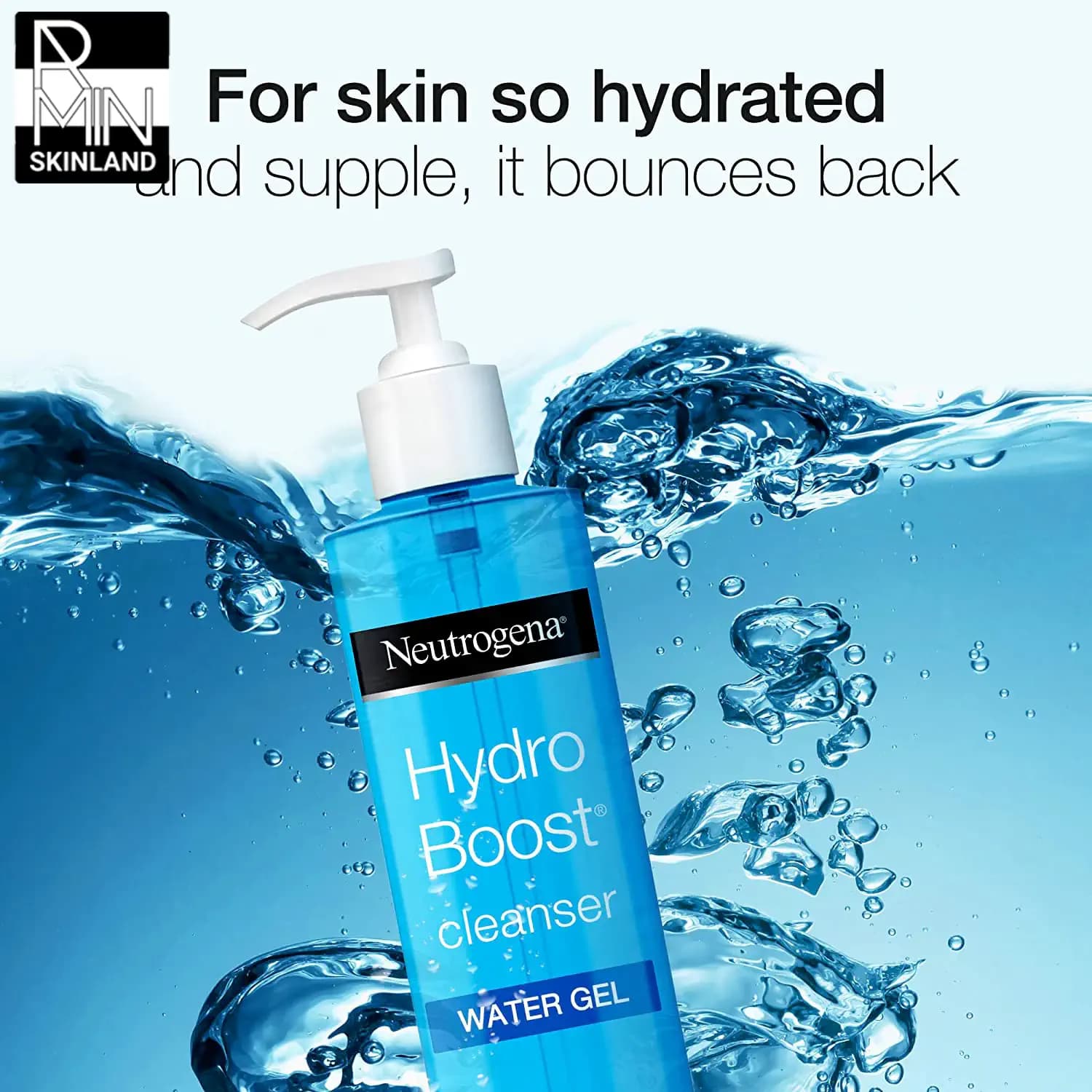 ژل شستشوی صورت نوتروژینا مدل HYDRO BOOST حجم 200mL — تصویر ۹
