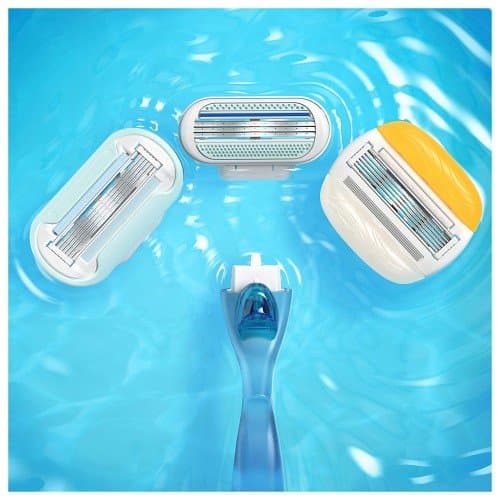 خودتراش زنانه ونوس Gillette Venus مدل Colors سه لبه بسته 6 عددی — تصویر ۵