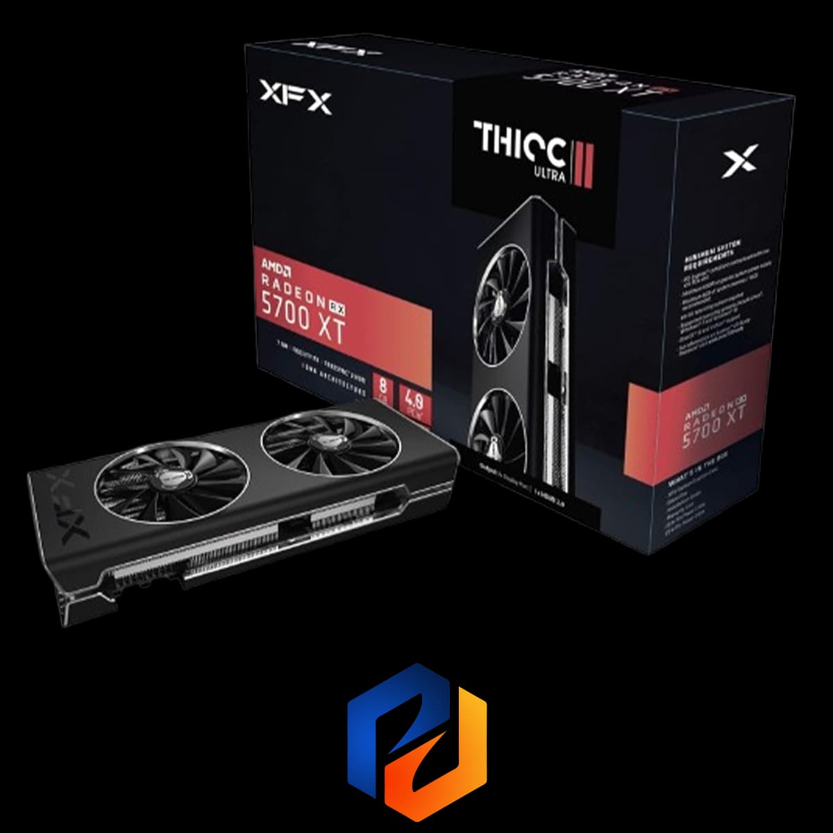 کارت گرافیک XFX RX 5700 XT Thicc II 8GB (استوک) — تصویر ۹