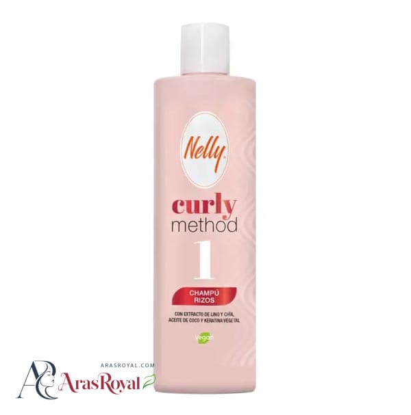شامپو مو های فر نلی Nelly مدل Curly Method حجم 400 میل — تصویر ۲