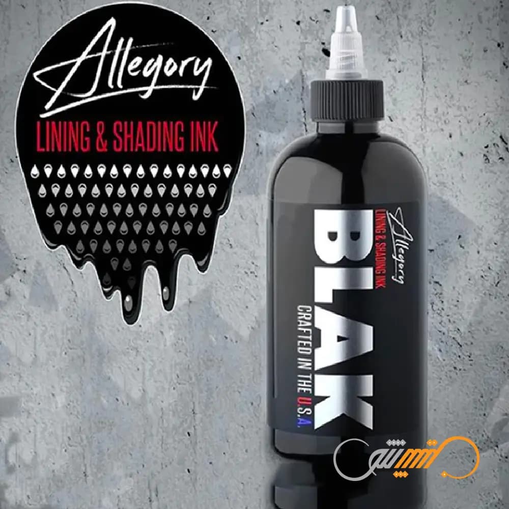 رنگ تتو الگوری All Black برند Allegory — تصویر ۷
