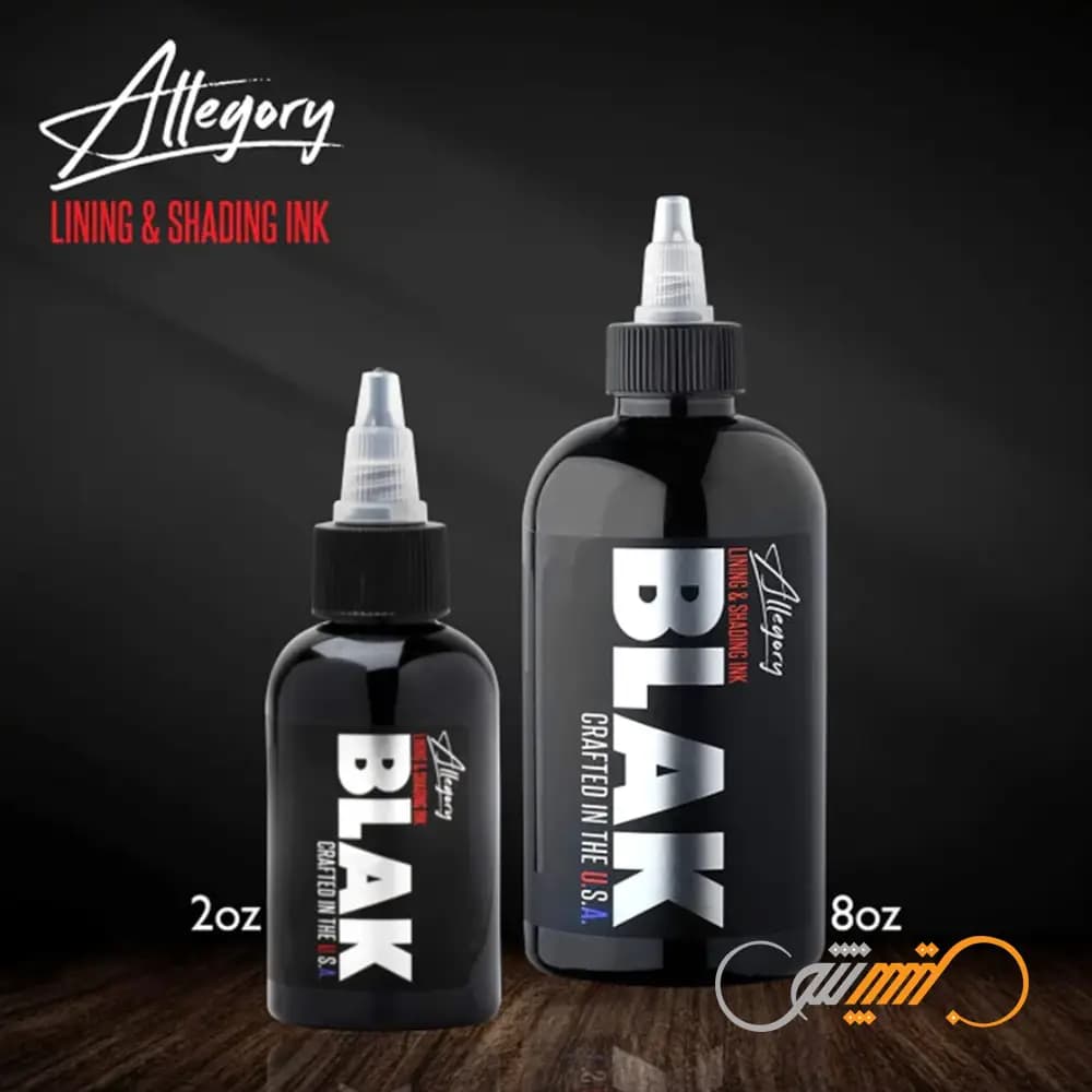 رنگ تتو الگوری All Black برند Allegory — تصویر ۴