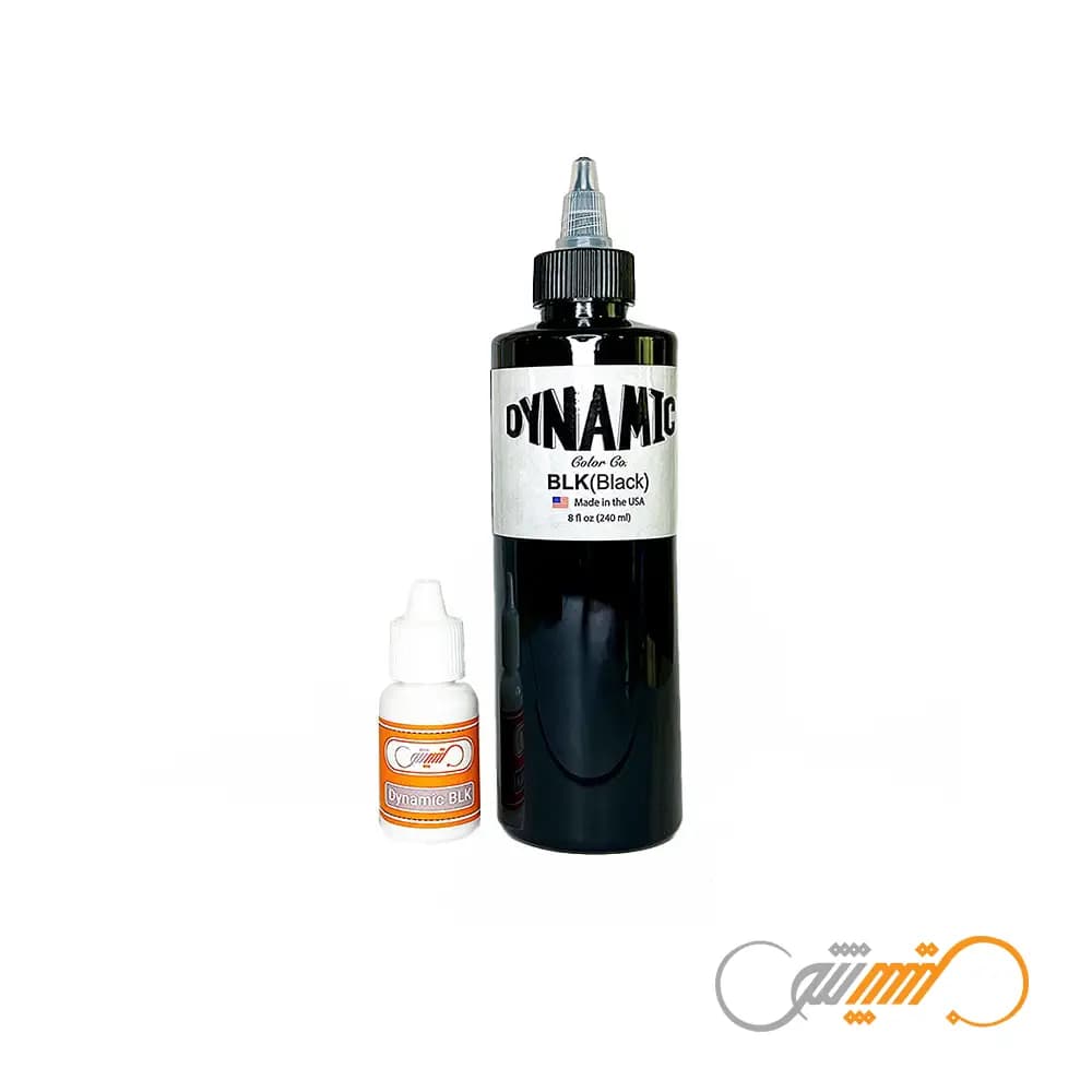رنگ تتو داینامیک بلک Dynamic Black حجم 20 میل — تصویر ۲