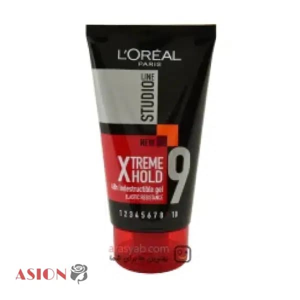 ژل مو لورال 9 سری studio Line مدل Indes tructible حجم 150 میل — تصویر ۶