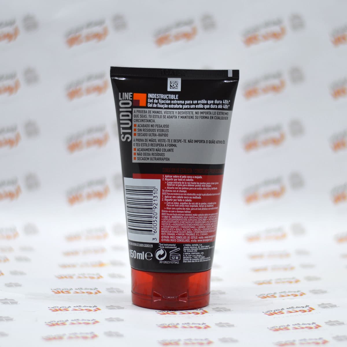 ژل مو لورال 9 سری studio Line مدل Indes tructible حجم 150 میل — تصویر ۵