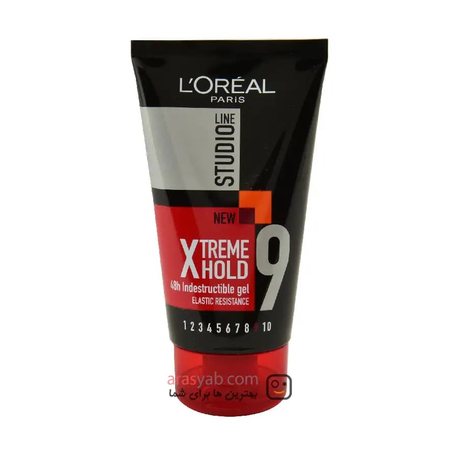 ژل مو لورال 9 سری studio Line مدل Indes tructible حجم 150 میل — تصویر ۲