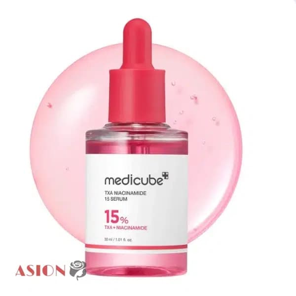 سرم ترانگزامیک اسید و نیاسینامید مدی کیوب Medicube روشن کننده و ضد لک — تصویر ۱۲