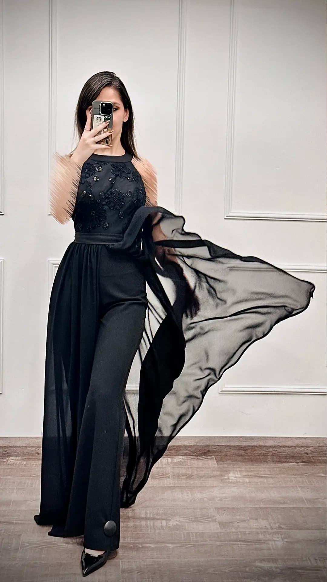 لباس مجلسی زنانه لافم | 878 La Femme — تصویر ۳