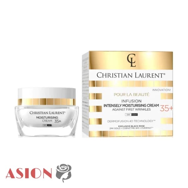 کرم مرطوب کننده، لیفت و ضد چروک کریستین لورنت +35 | Moisturizing Cream 35+