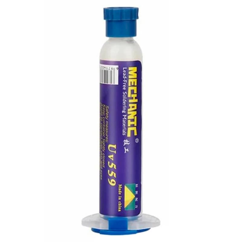 خمیر فلکس سرنگی Mechanic UV-559 10ml — تصویر ۴