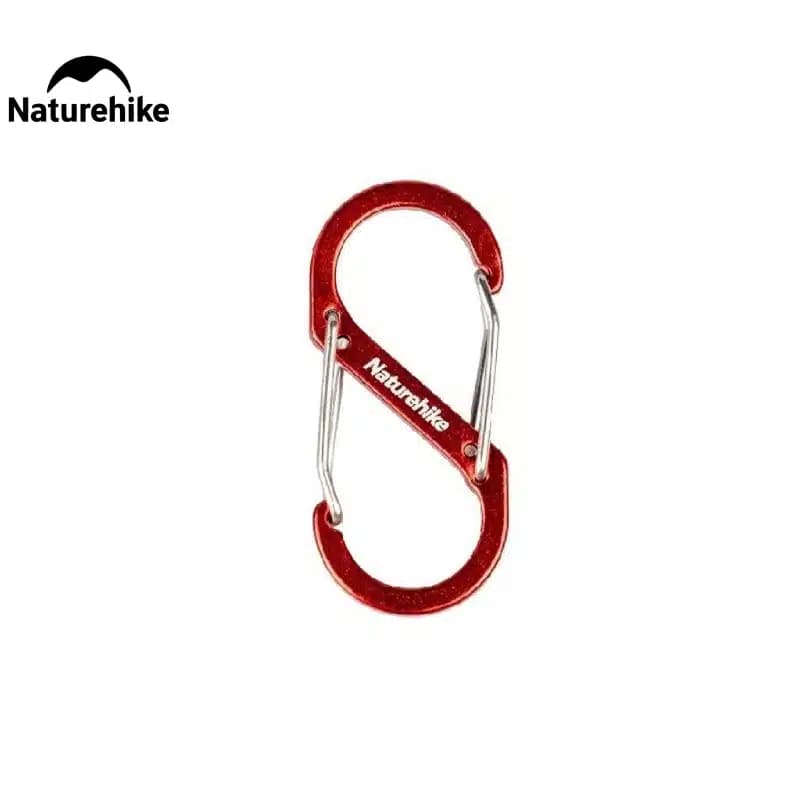 کارابین آلومینیومی S شکل 9 سانتی یک عددی نیچرهایک NH20GS004 (قسطی اسنپ پی)