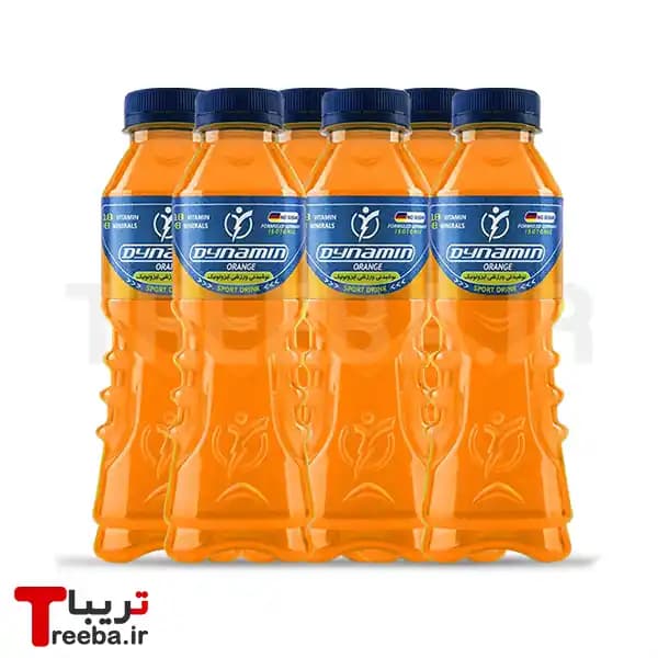 نوشیدنی ورزشی داینامین پرتقال باکس 6 عددی — تصویر ۲
