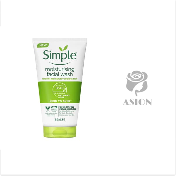 ژل شستشوی مرطوب کننده moisturising سیمپل