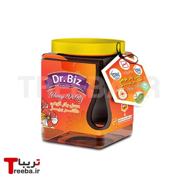 عسل کوهی بیز ۵۰۰ گرمی – ساکاروز زیر 2 درصد