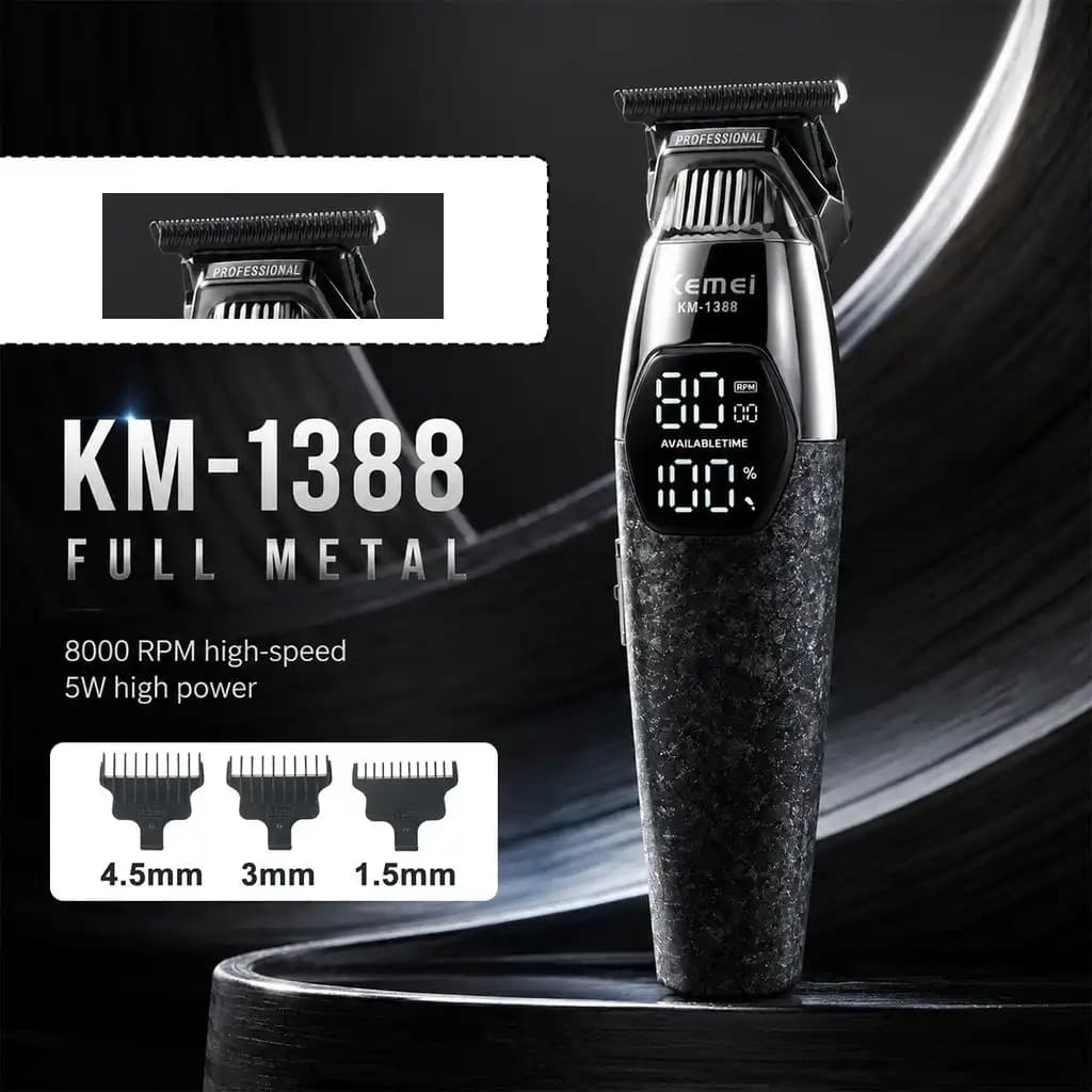 ماشین اصلاح خط زن کیمی Kemei KM-1388 — تصویر ۴