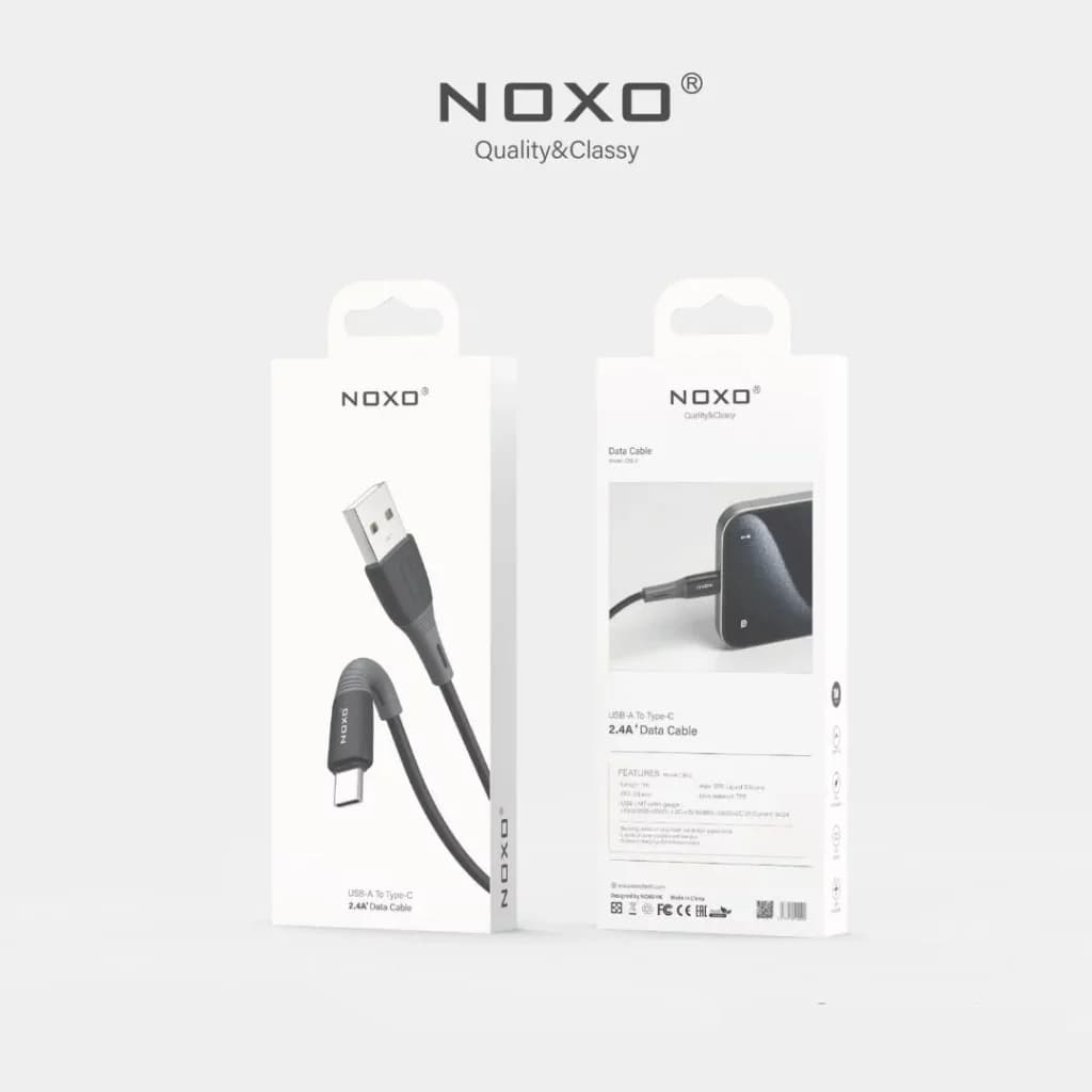 کابل تبدیل USB-A به Type-C نوکسو مدل CN-2 طول 1متر — تصویر ۴