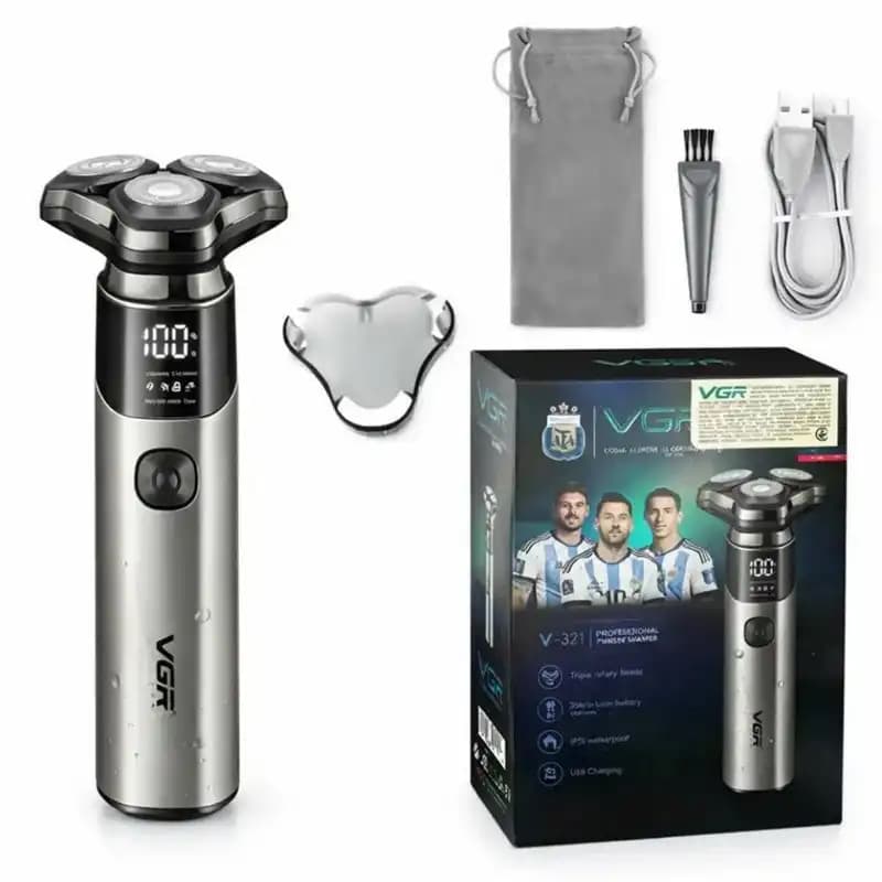ماشین اصلاح سه تیغ وی جی آر VGR V-321 — تصویر ۷