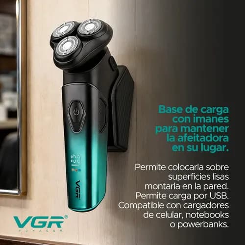 ماشین اصلاح سه تیغ وی جی آر VGR V-391 — تصویر ۳