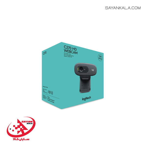 وب کم لاجیتک مدل WEBCAM LOGITECH C270 HD