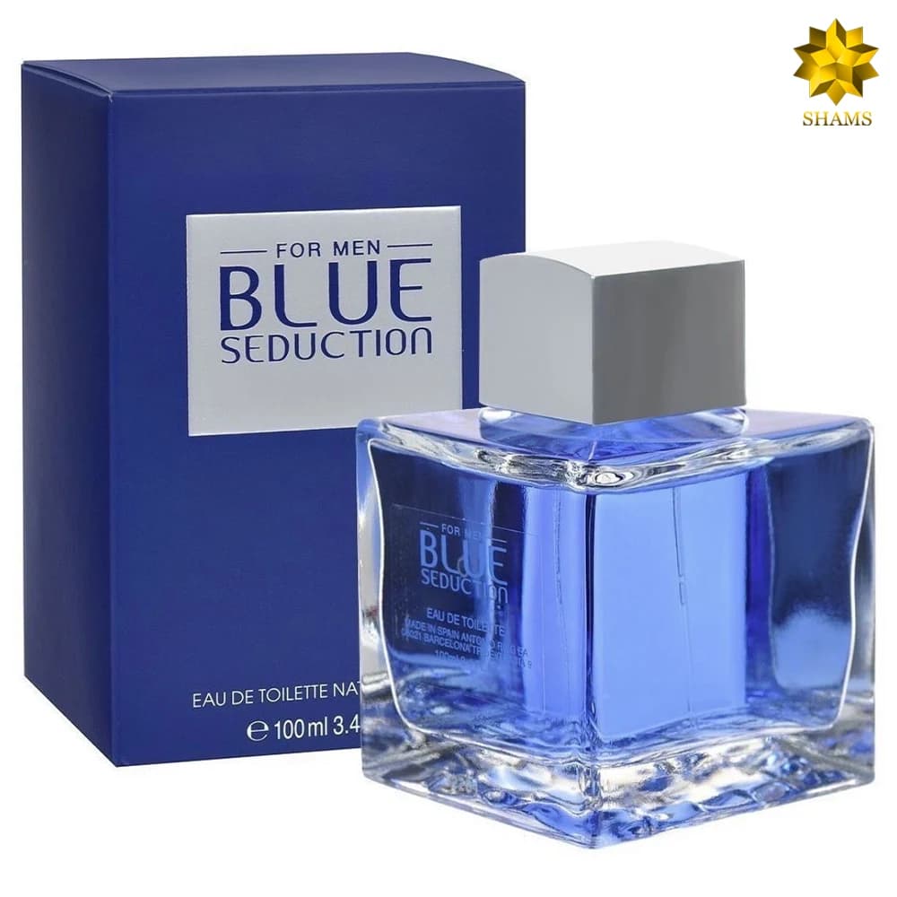 عطر ادکلن آنتونیو باندراس بلو سداکشن مردانه | ANTONIO BANDERAS / BLUE SEDUCTION FOR MEN EDT 100ml — تصویر ۸