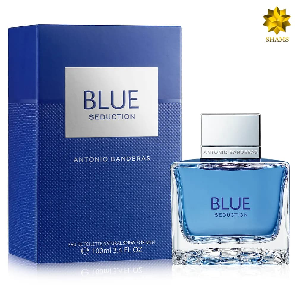 عطر ادکلن آنتونیو باندراس بلو سداکشن مردانه | ANTONIO BANDERAS / BLUE SEDUCTION FOR MEN EDT 100ml — تصویر ۷