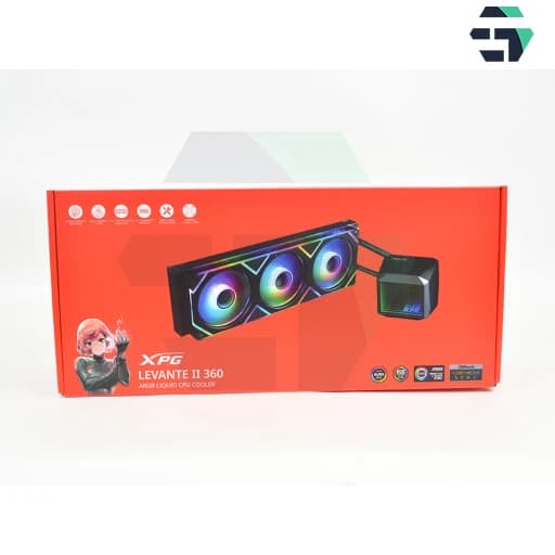 خنک‌کننده مایع پردازنده XPG مدل LEVANTE II 360 BLACK