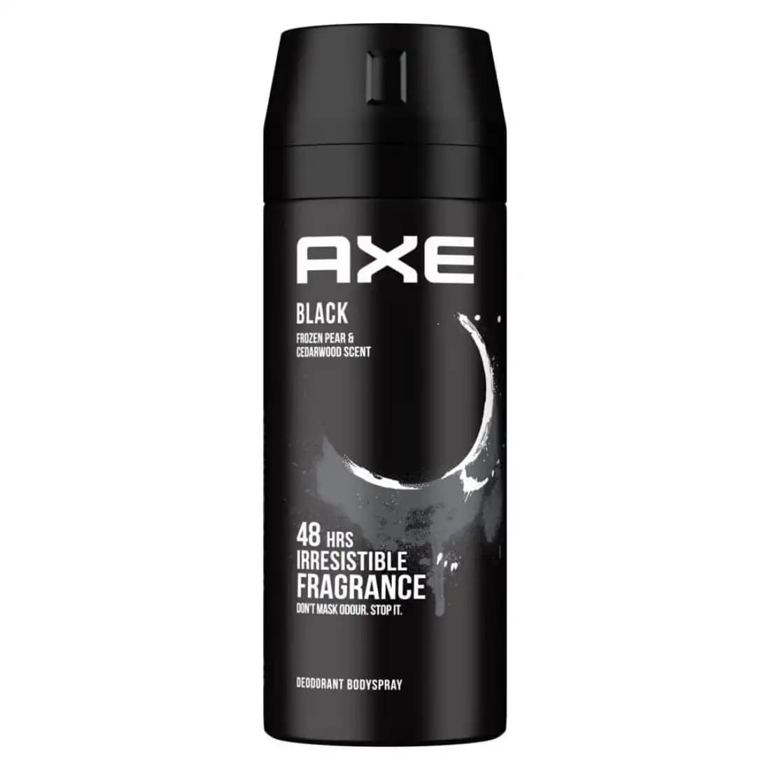 اسپری بدن آکس axe مردانه مدل بلک Black حجم 150 میل — تصویر ۵