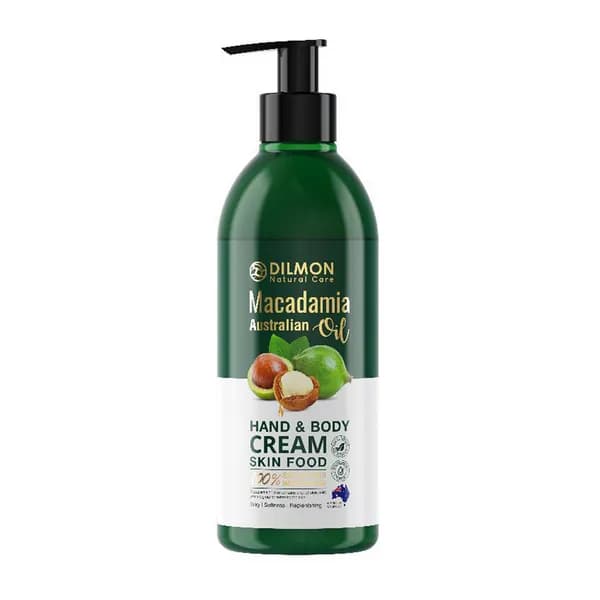 کرم مرطوب کننده دست و بدن دیلمون ماکادمیا 350 میلی لیتر Macadamia