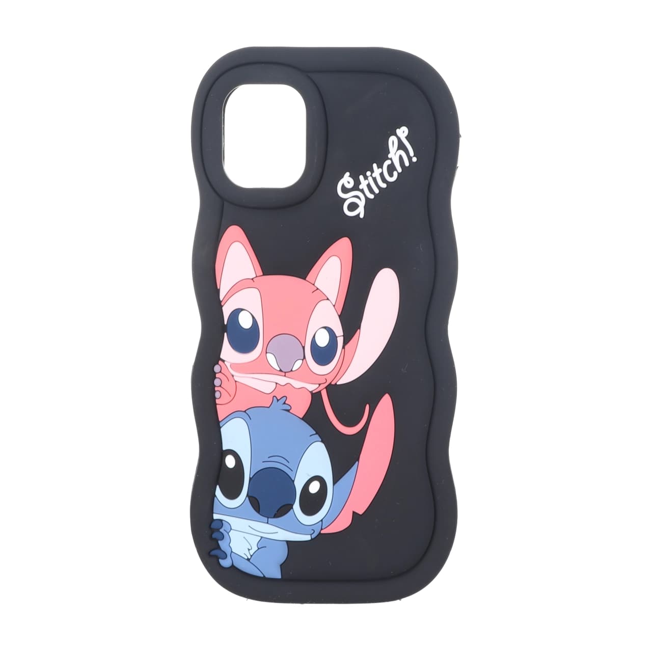 قاب سیلیکونی کنگره ای Stitch برجسته فانتزی Apple iPhone 11 – مشکی کد 1