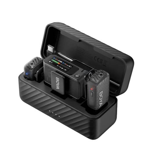 میکروفون یقه ای بی سیم بویا BOYA Lavalier Microphone MIC 2-02 — تصویر ۸