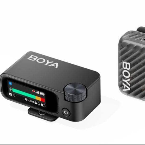 میکروفون یقه ای بی سیم بویا BOYA Lavalier Microphone MIC 2-02 — تصویر ۹