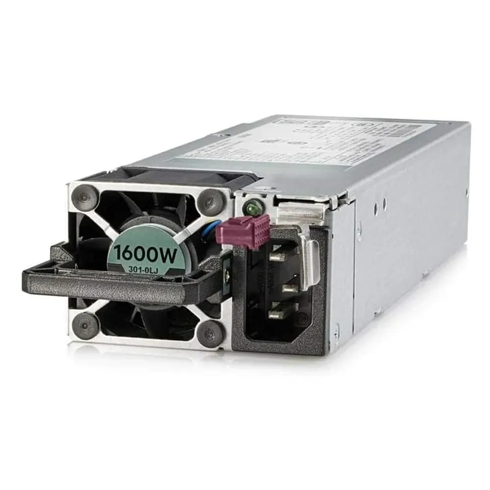 پاور سرور HPE 1600W Flex Slot Platinum Hot Plug Low Halogen Power Supply Kit