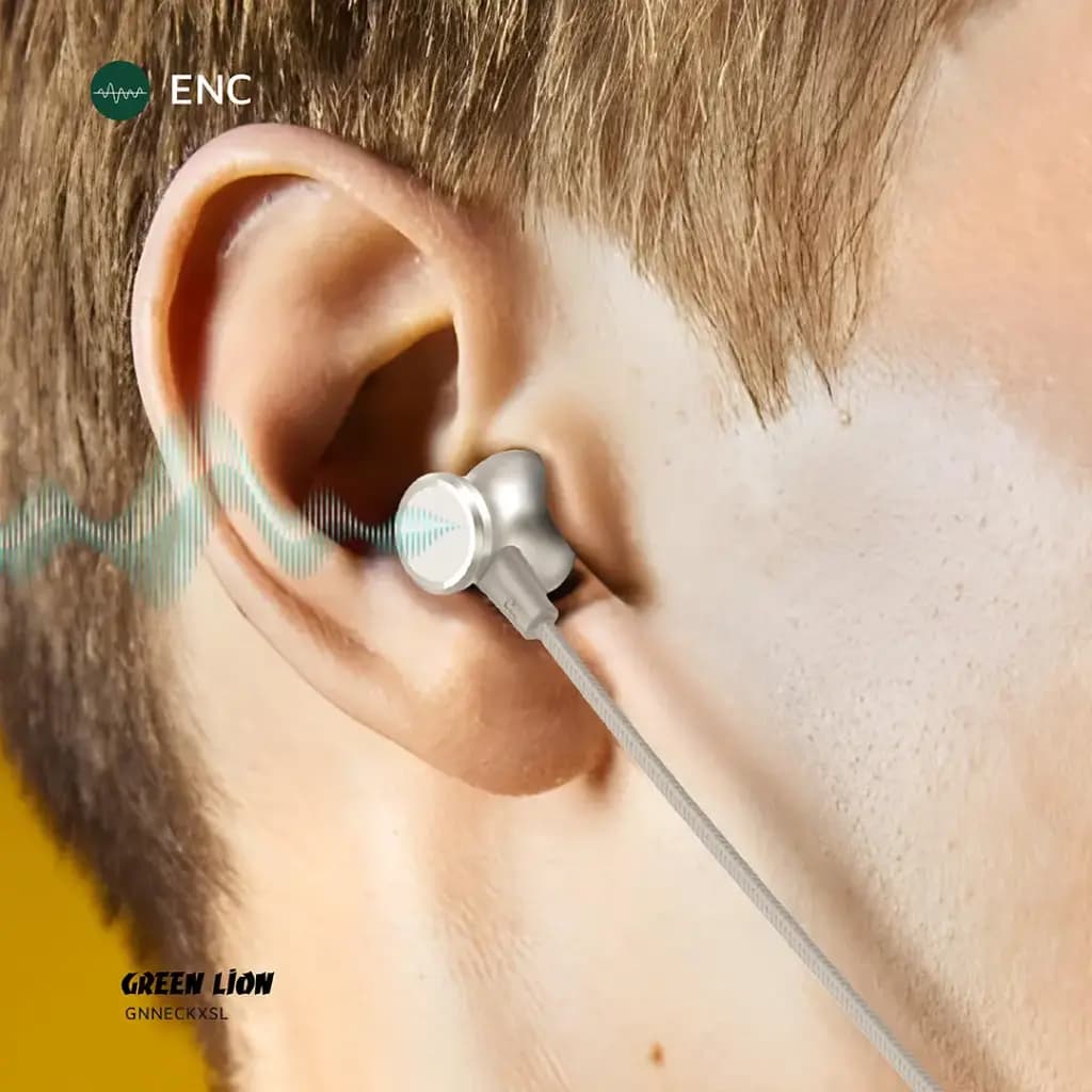 هندزفری گردنی بی‌سیم گرین لاین مدل Neck X GNNECKX — تصویر ۷