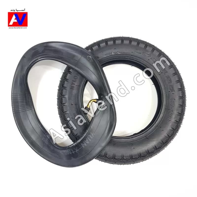 لاستیک و تیوب اسکوتر برقی 10 اینچ سایز 10×2.125