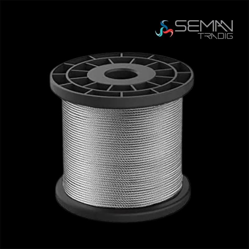 سیم بگسل آسانسور کره کیس وایر Kiswire فولاد نمره 10 — تصویر ۹