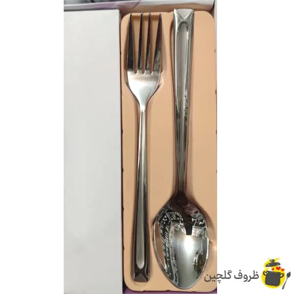 سرویس قاشق و چنگال استیل یونیک 12 پارچه