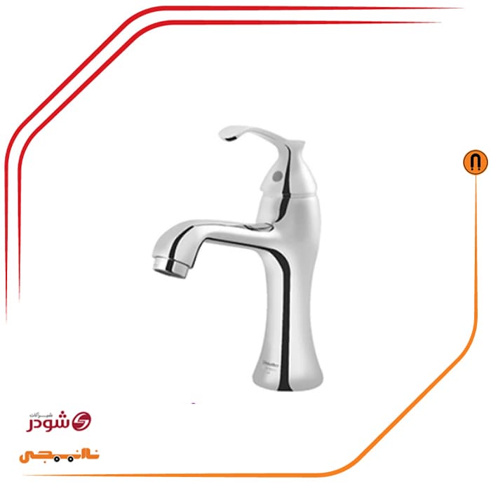 شیر روشویی ثابت شودر مدل کلاسیک — تصویر ۹