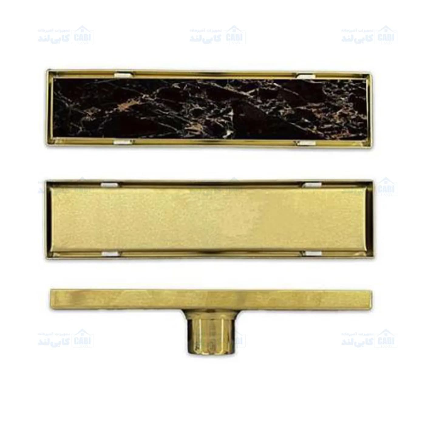 کفشور خطی سرامیک خور استیل دو حالته TD سایز 30×7 سارانیک