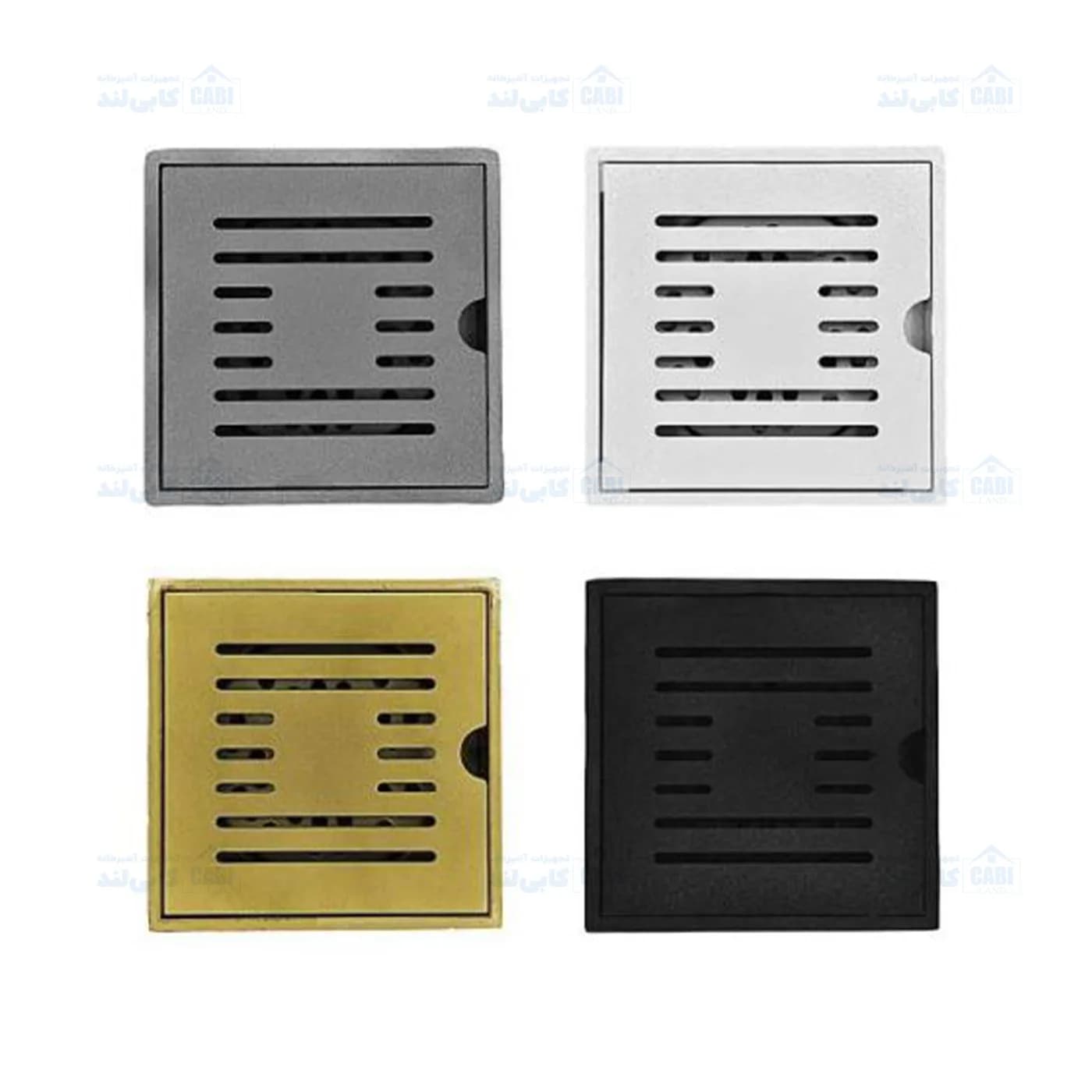 کفشور آلومینیوم (درب استیل) کد 402 سایز 10×10 سارانیک