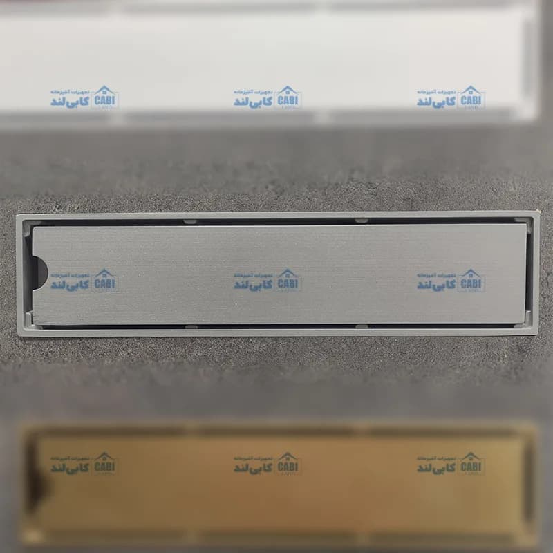 کفشور خطی سرامیک خور آلومینیوم دو حالته TDA سایز 30×7 سارانیک — تصویر ۱۱
