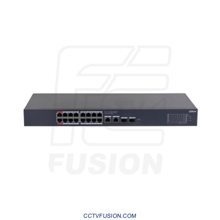 سوئیچ شبکه داهوا DH-CS4220-16GT-135 16 پورت PoE گیگابیتی مدیریتی ابری DoLynk Care