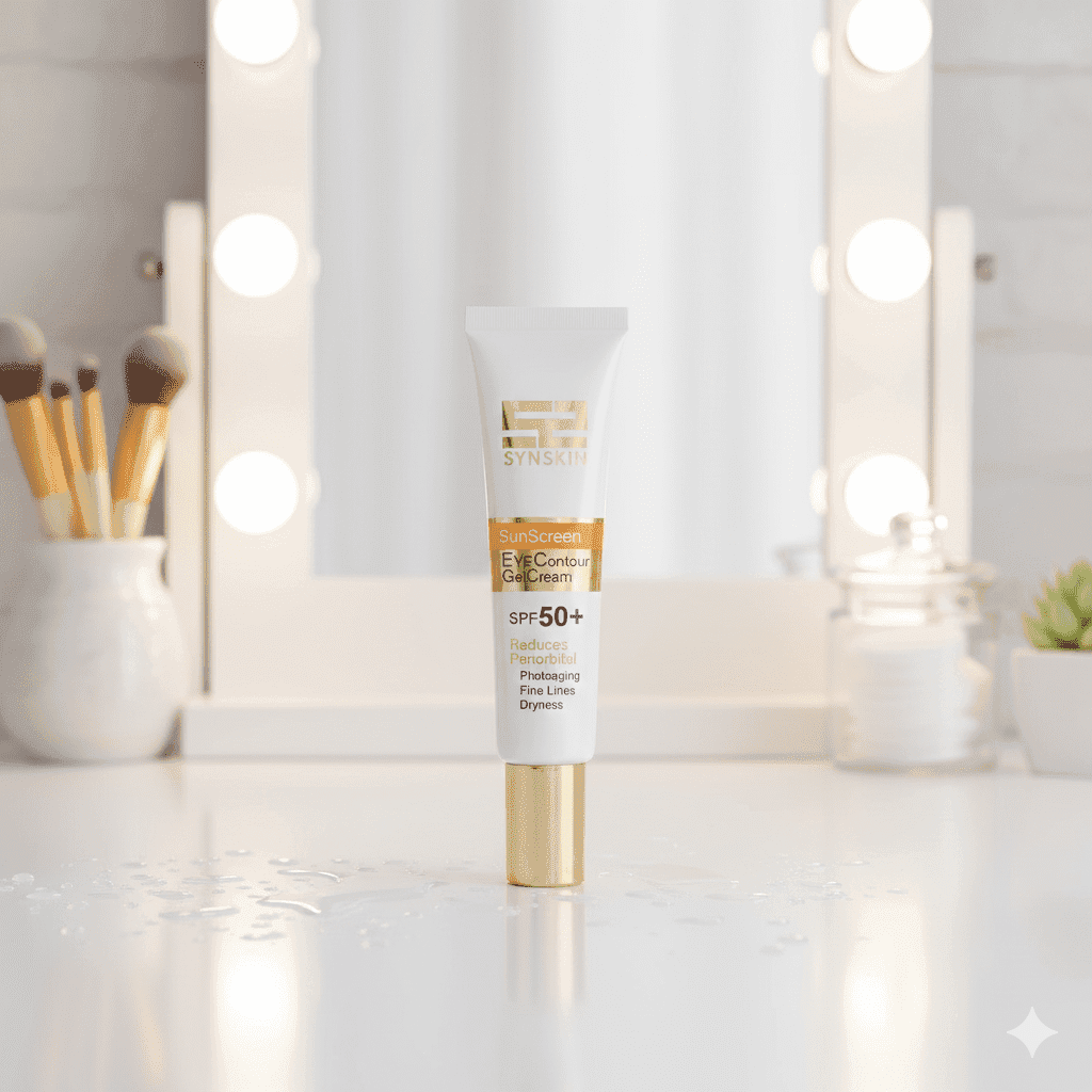 کرم ژل دور چشم ضد آفتاب SPF50 ساین اسکین — تصویر ۳