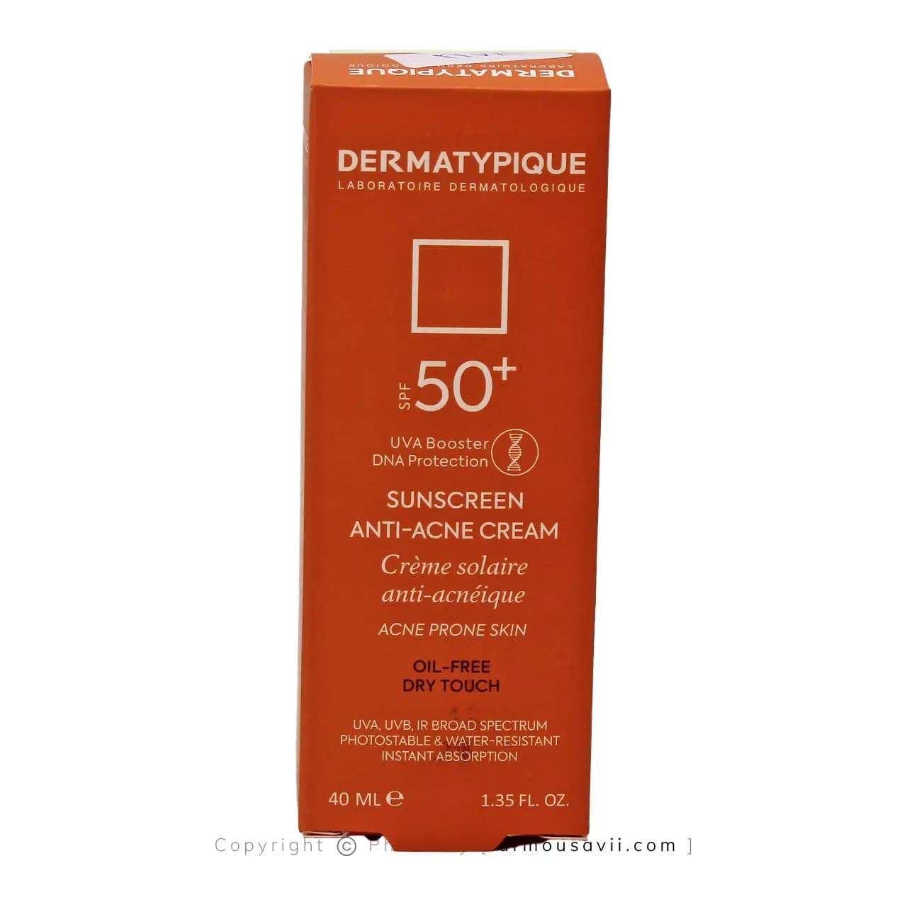 ضد آفتاب پوست چرب و جوشدار +SPF50 درماتیپیک — تصویر ۹