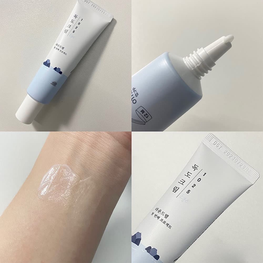 کرم دور چشم مرطوب کننده دوکدو راندلب Round Lab 1025 Dokdo Eye Cream — تصویر ۲