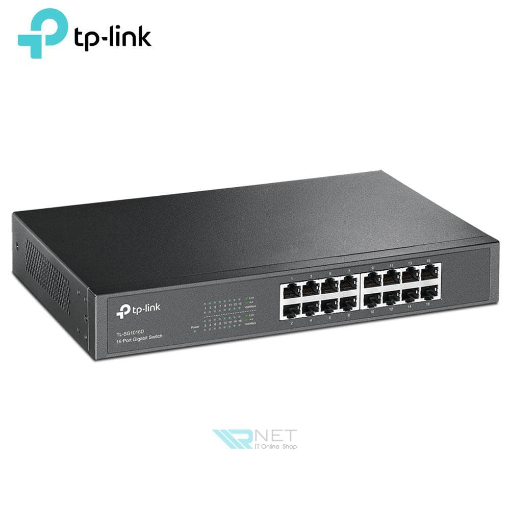 سوئیچ شبکه 16 پورت گیگابیت تی پی لینک مدل TP-Link TL-SG1016D — تصویر ۲