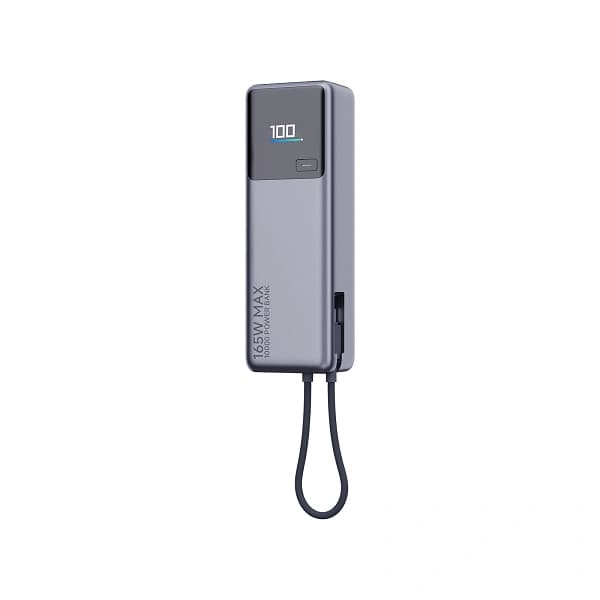 پاوربانک شیائومی مدل Xiaomi 165W Power Bank 10000 با کابل داخلی — تصویر ۵